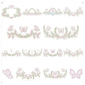 Borboletas e raminhos + 3D