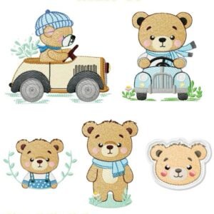 Ursinhos Carrinhos Leves