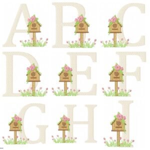 Alfabeto Jardim