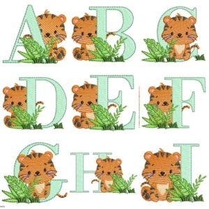 Alfabeto Tigre Menino