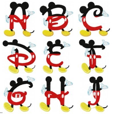 Alfabeto Mickey
