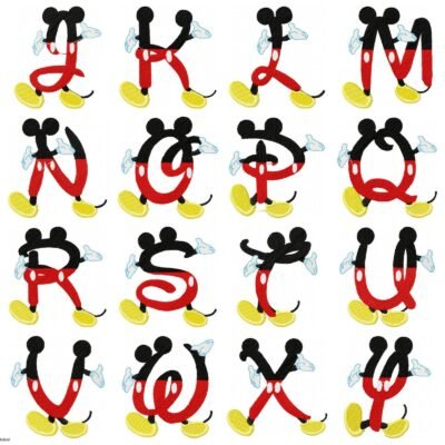 Alfabeto Mickey - Imagem 2