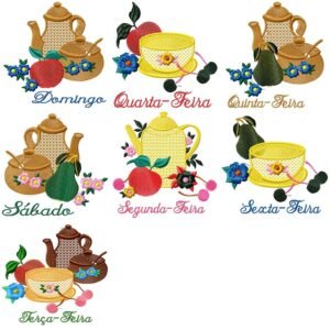 Semaninha Bules e Frutas