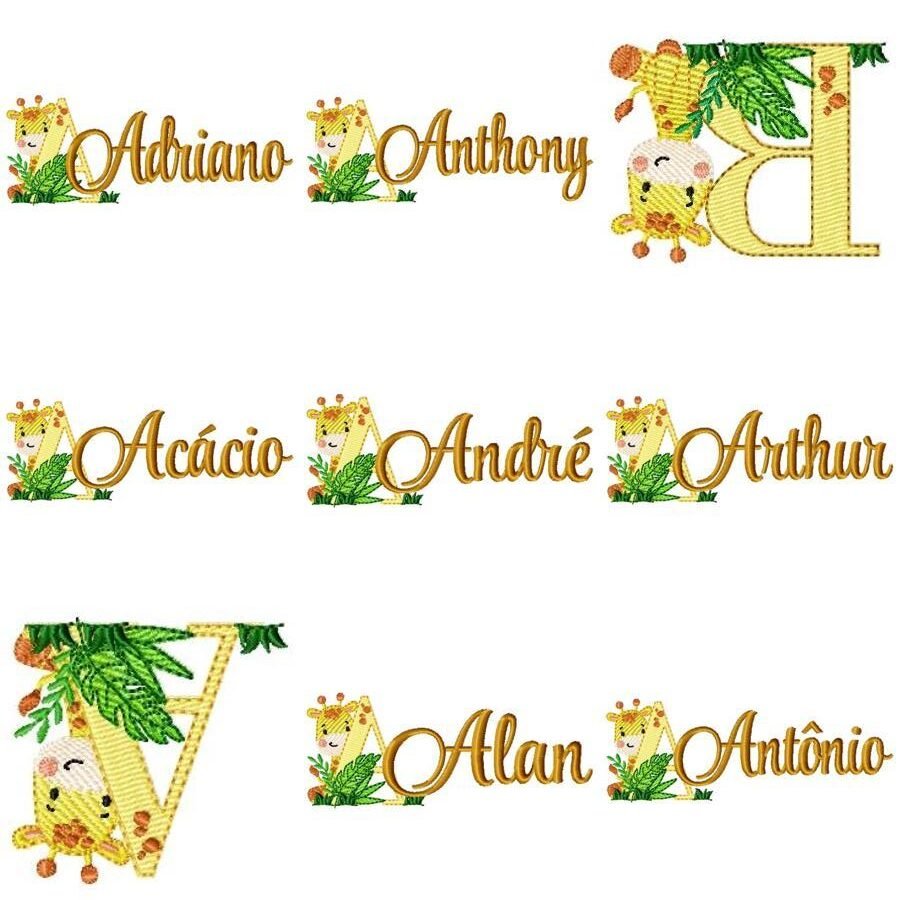 Nomes Girafa Menino - Imagem 13