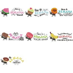 Semaninha Formiga Lindinha