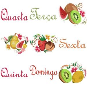 Semaninha Com Frutas Tropicais