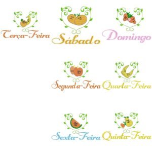 Semaninhas Frutinhas Simples