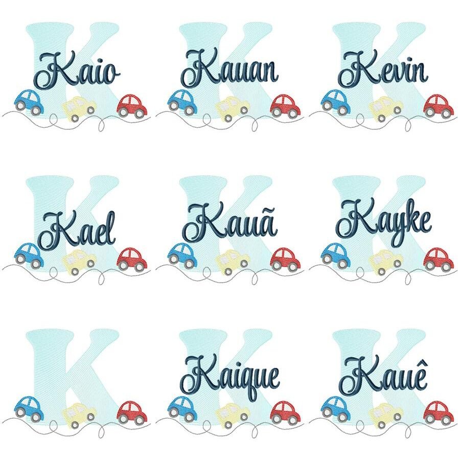 Nomes Meninos Carrinhos - Imagem 16