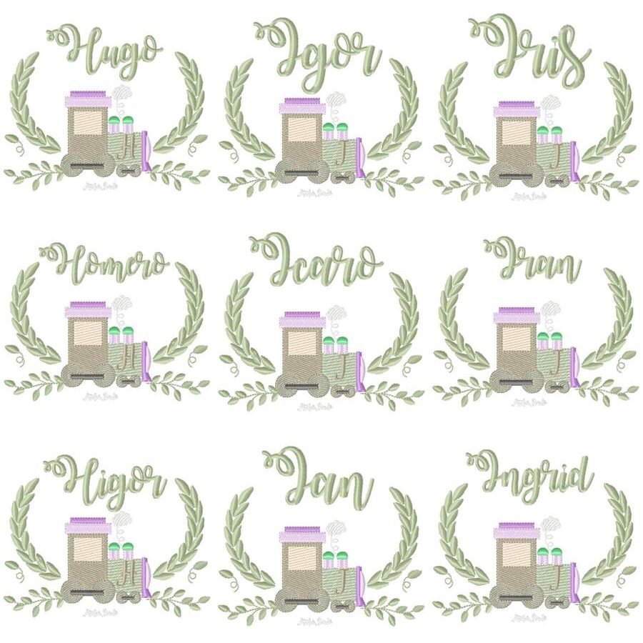Nomes meninos e meninas no Trem - Imagem 4