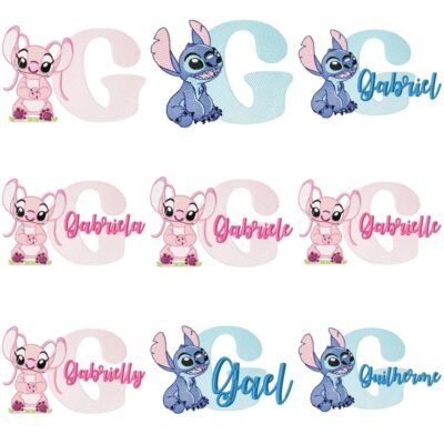 Nomes Meninos e Meninas Stitch e Angell - Imagem 9