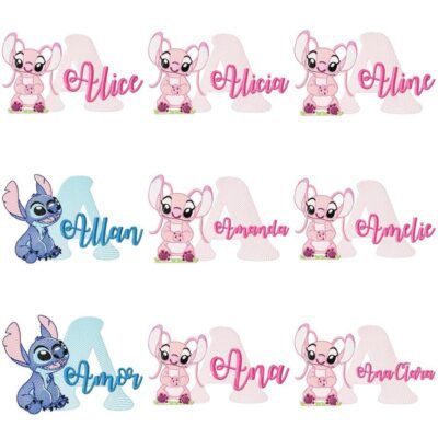 Nomes Meninos e Meninas Stitch e Angell - Imagem 32
