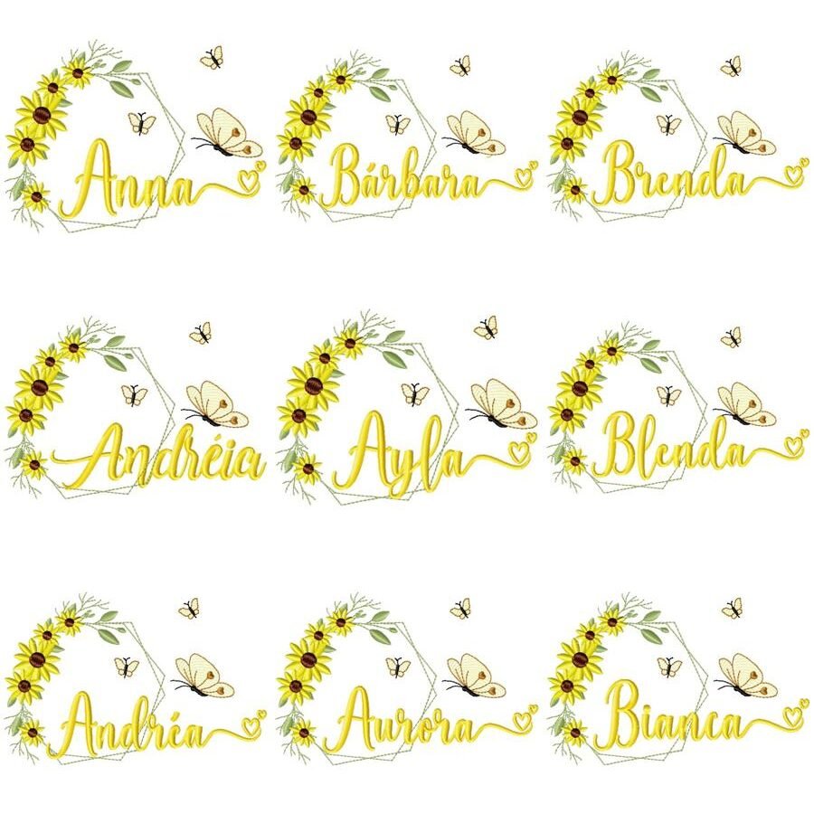 Nomes Meninas Girassol