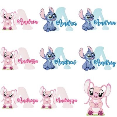 Nomes Meninos e Meninas Stitch e Angell - Imagem 33