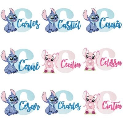 Nomes Meninos e Meninas Stitch e Angell - Imagem 3