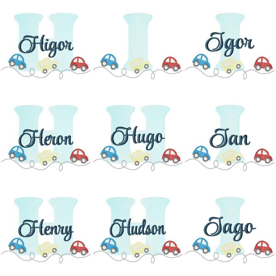 Nomes Meninos Carrinhos - Imagem 10