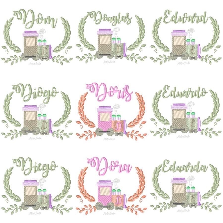 Nomes meninos e meninas no Trem - Imagem 29