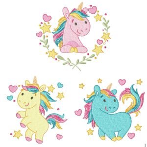 Trio De Unicornios