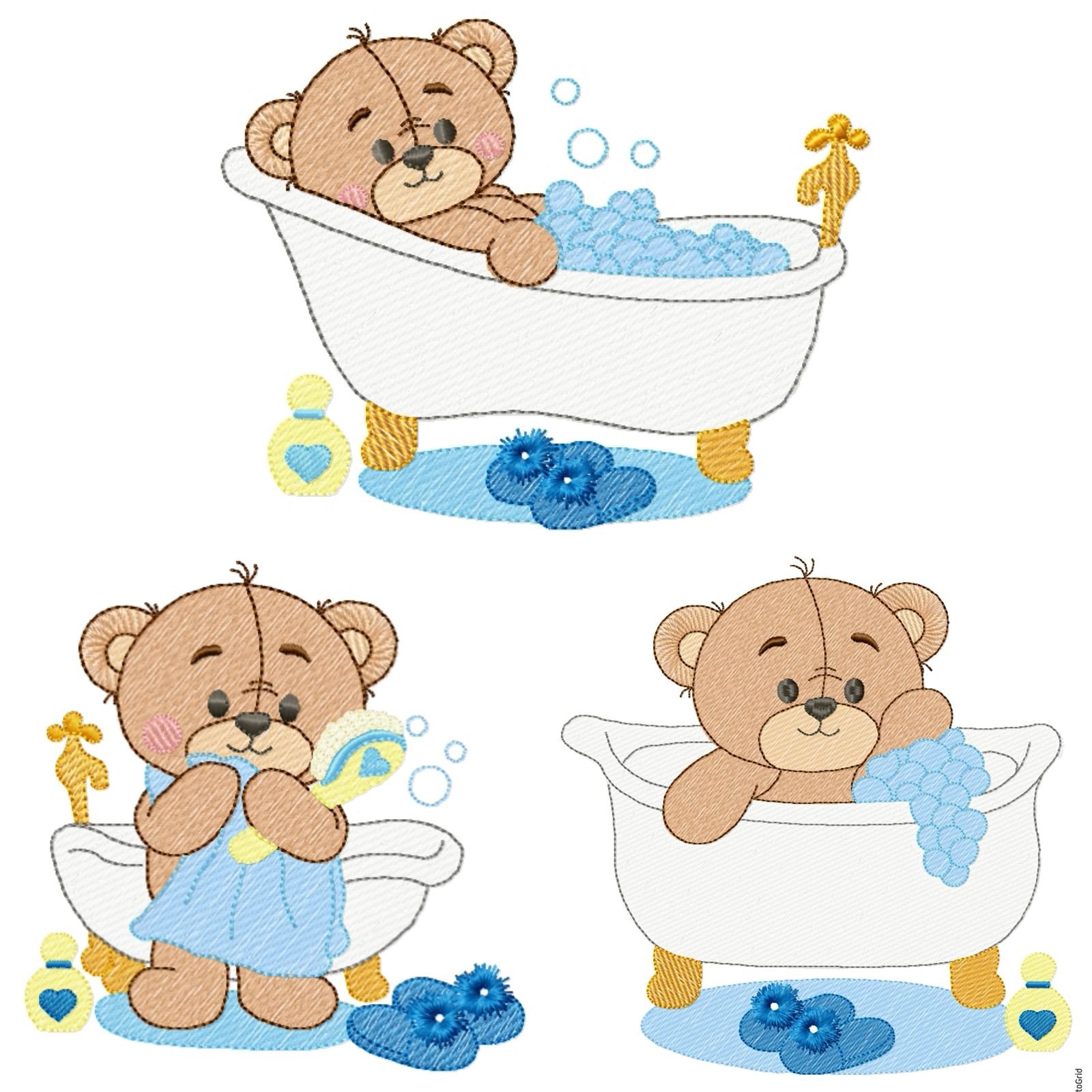 Ursinho Hora Do Banho