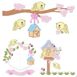 Passarinhos no Jardim