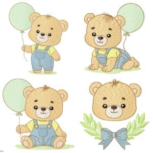 Ursinhos Baby com Bexiga