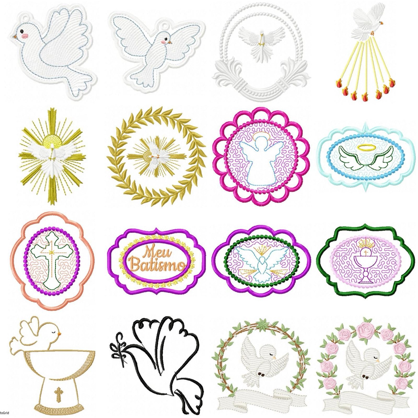 Kit Batizado Com Chaveiros - Imagem 2