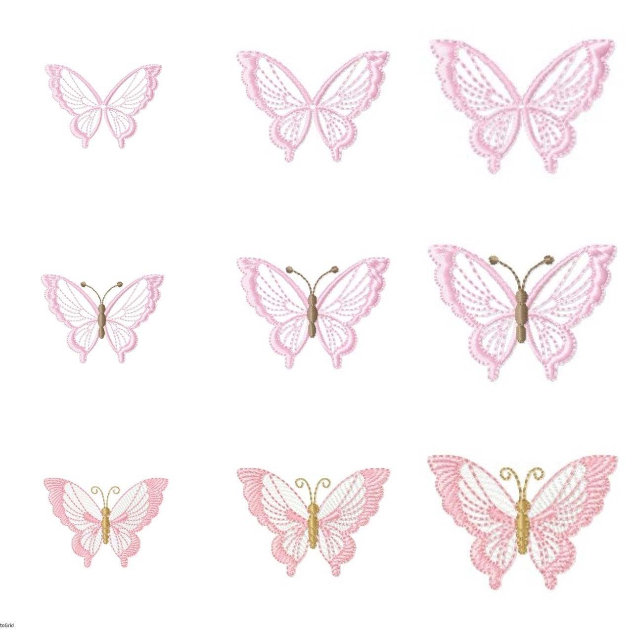 Borboletas 3D - Imagem 8