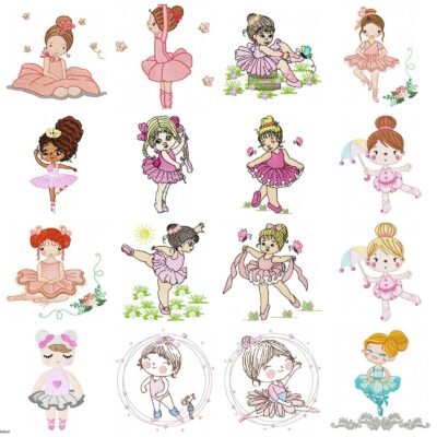 Kit Bailarinas - Imagem 6