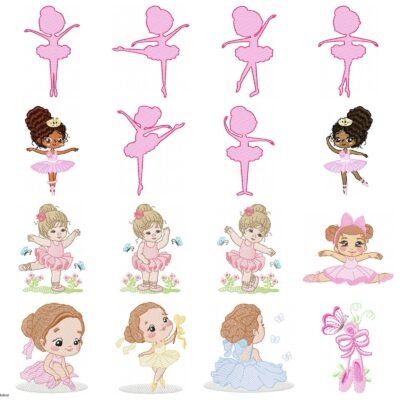Kit Bailarinas - Imagem 4