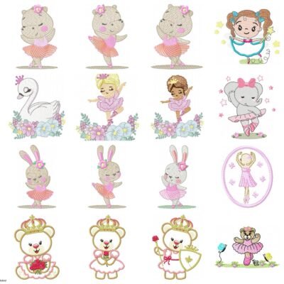 Kit Bailarinas - Imagem 10