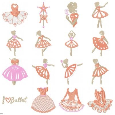Kit Bailarinas - Imagem 11