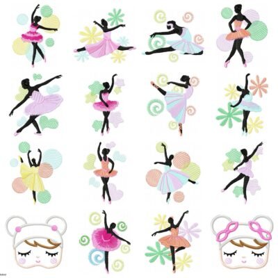 Kit Bailarinas - Imagem 8