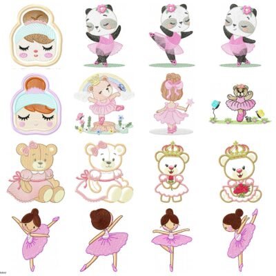 Kit Bailarinas - Imagem 14