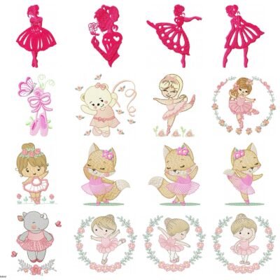 Kit Bailarinas - Imagem 15