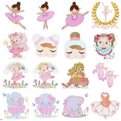 Kit Bailarinas - Imagem 13