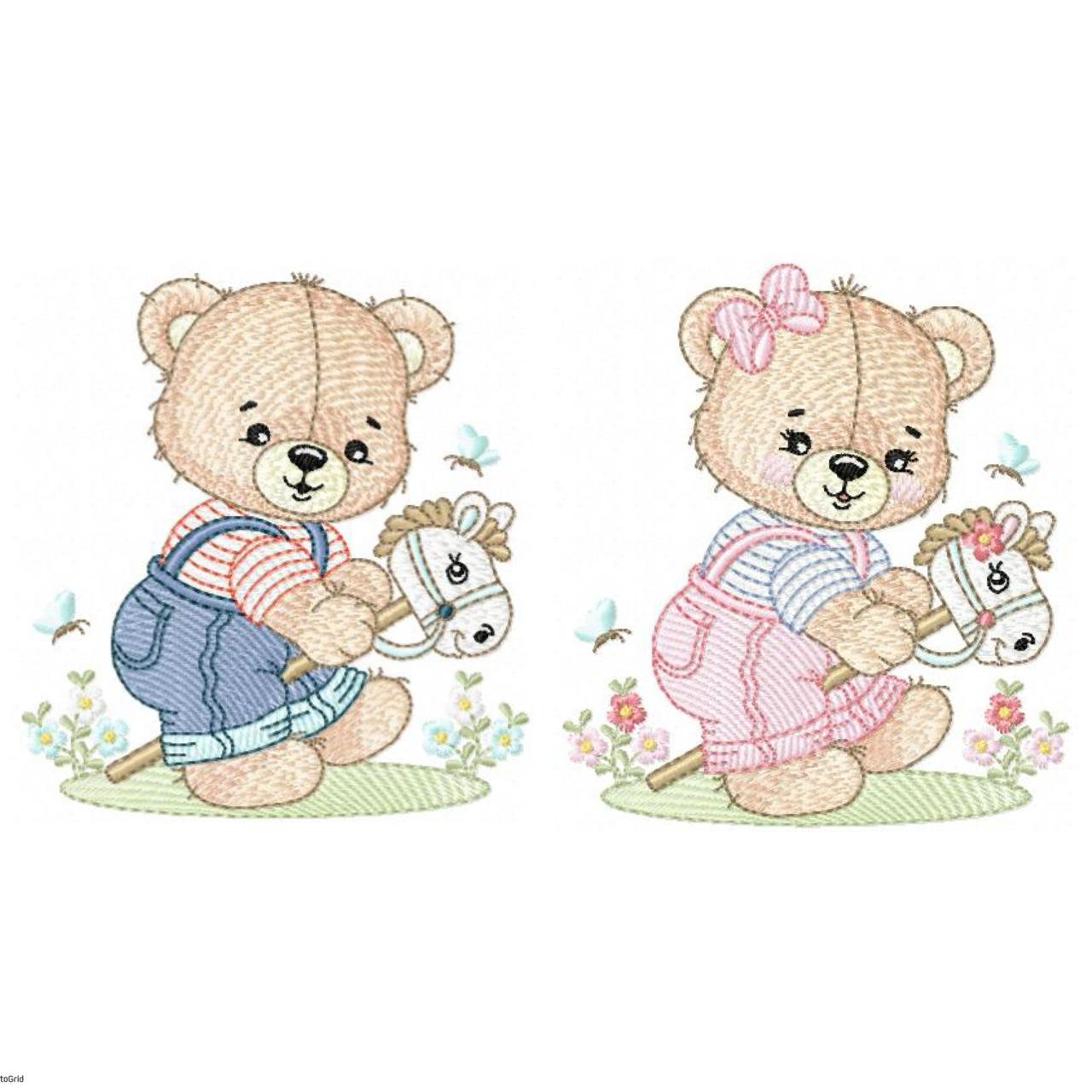 Ursinho Com Cavalinho