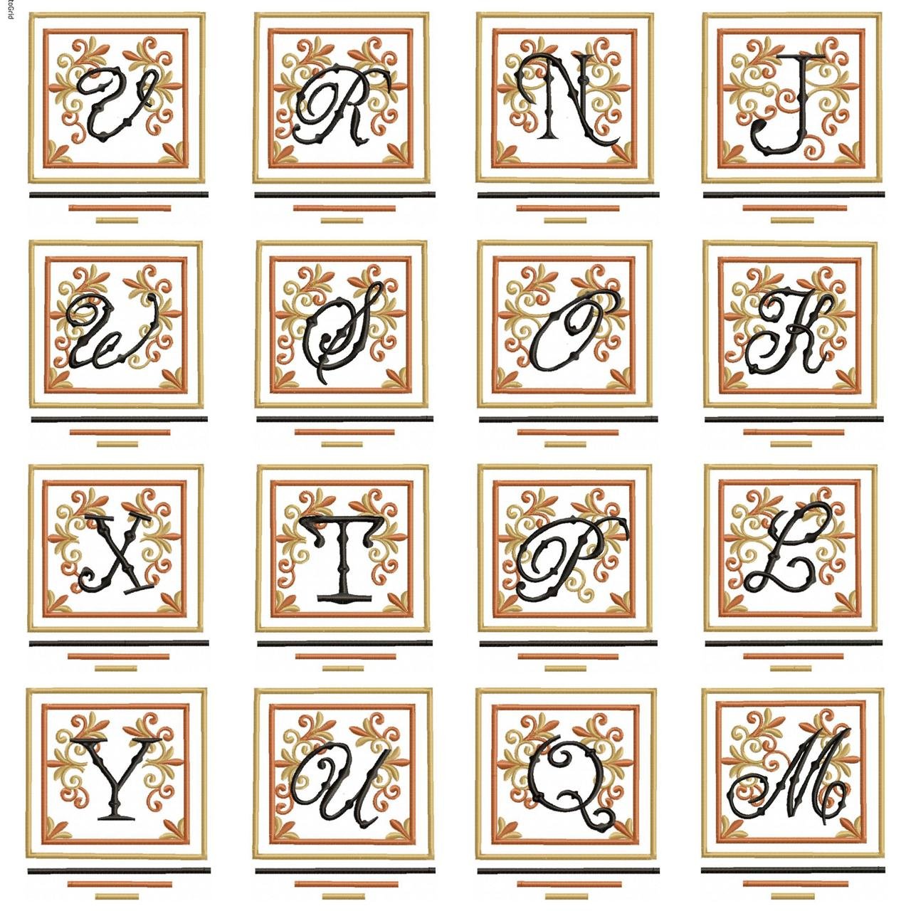 Alfabeto Arabesco - Imagem 2