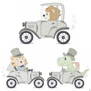 Animais No Carro Jeep