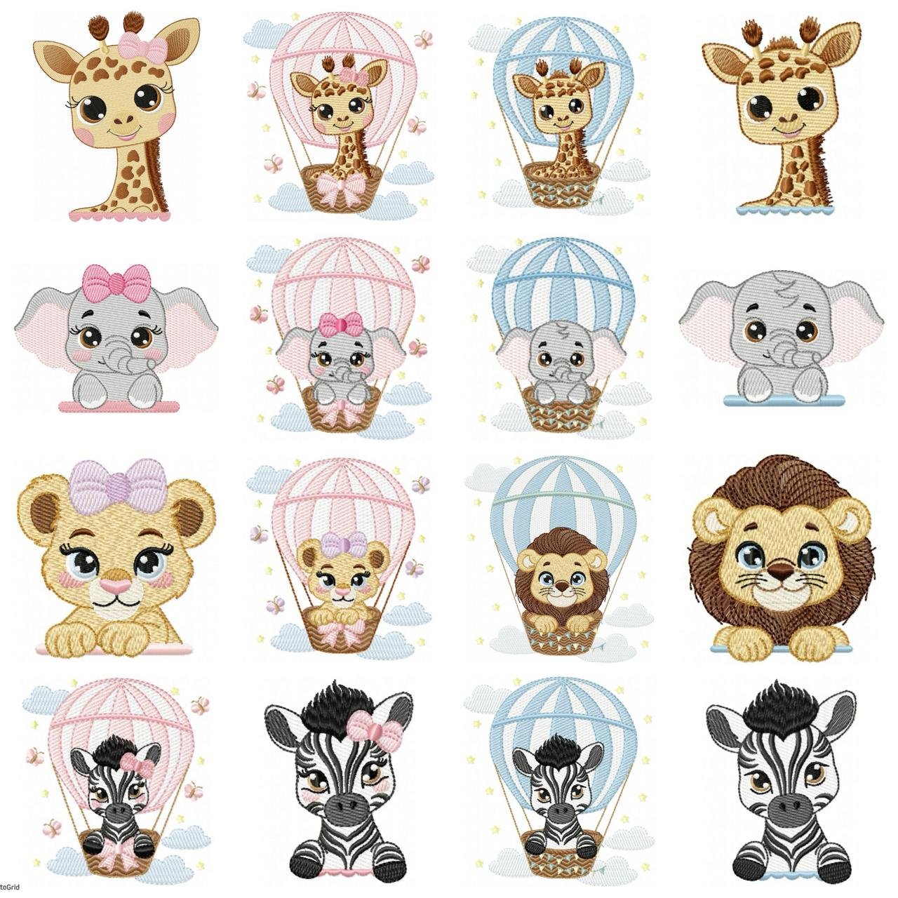 Safari no Balão + Trocas