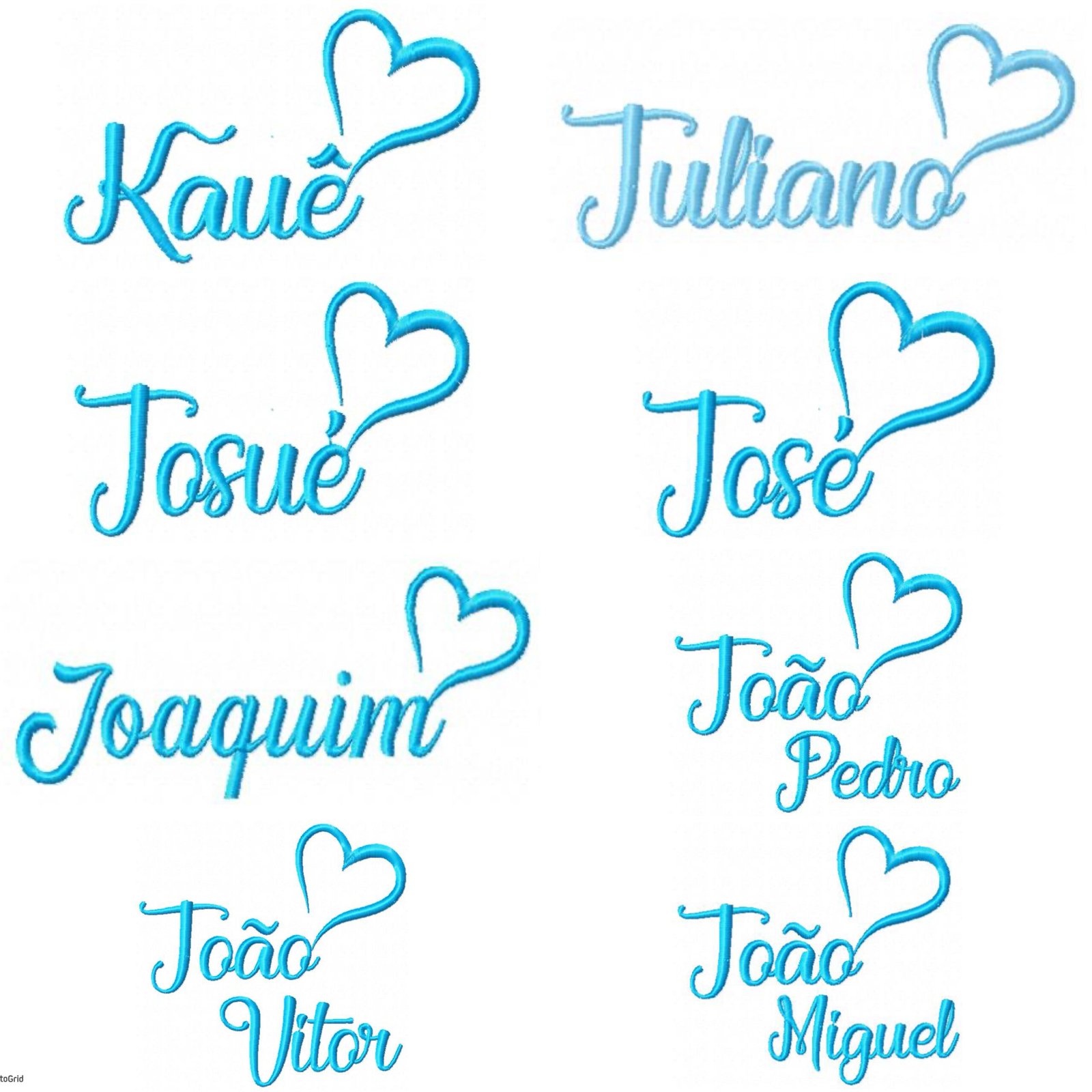 100 Nomes Meninos Coração - Imagem 9