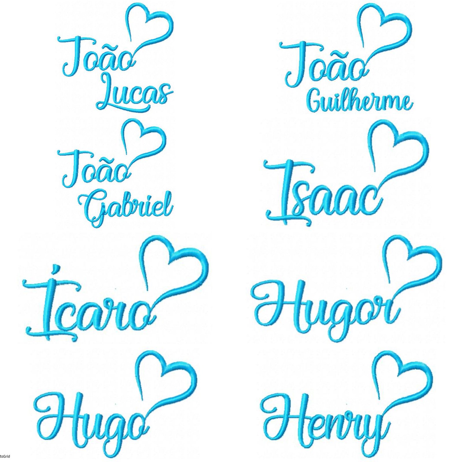100 Nomes Meninos Coração - Imagem 8