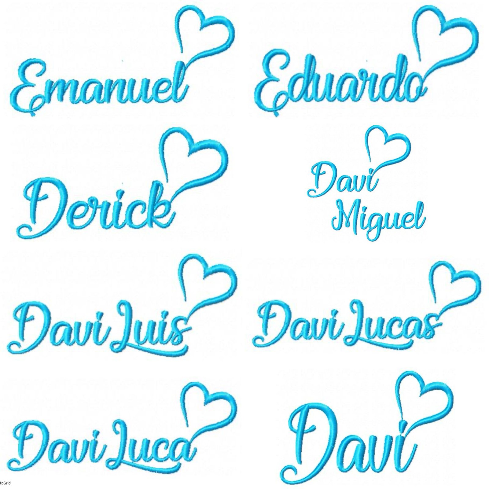 100 Nomes Meninos Coração - Imagem 5