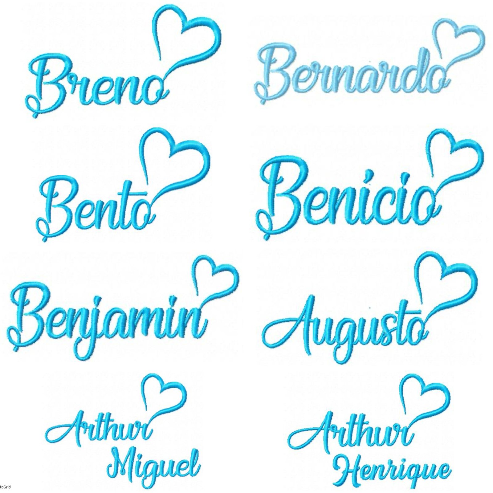 100 Nomes Meninos Coração - Imagem 3