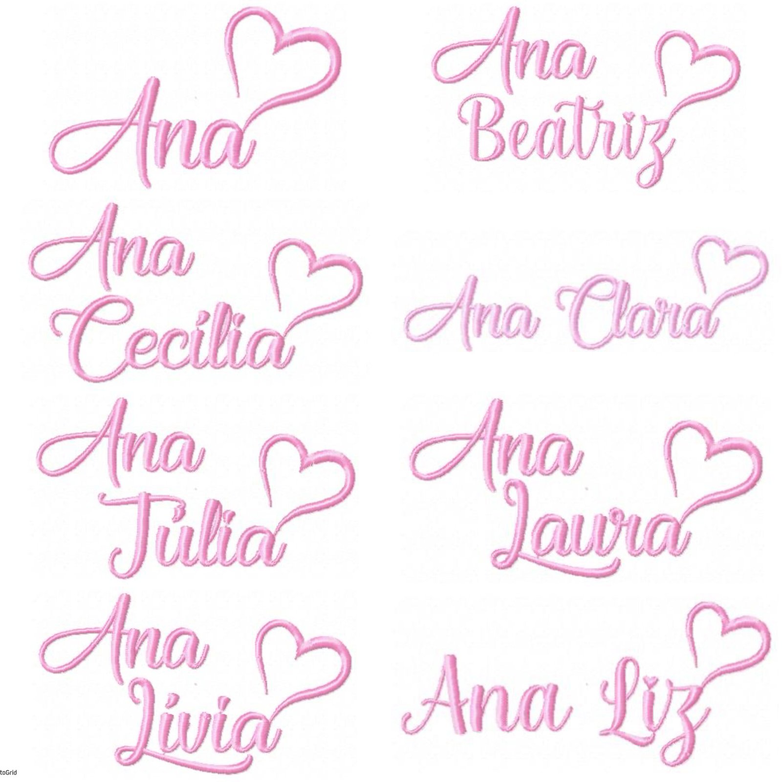 100 Nomes Coração Meninas - Imagem 14