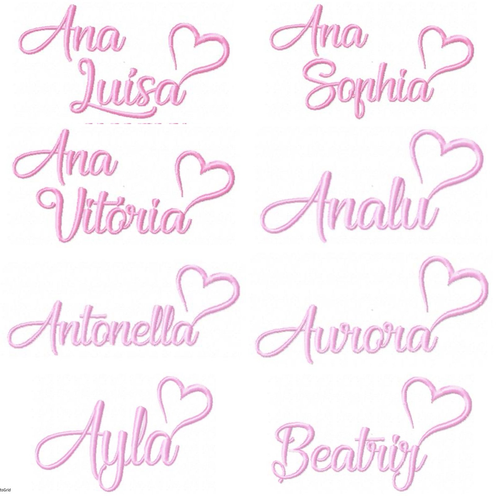 100 Nomes Coração Meninas - Imagem 13