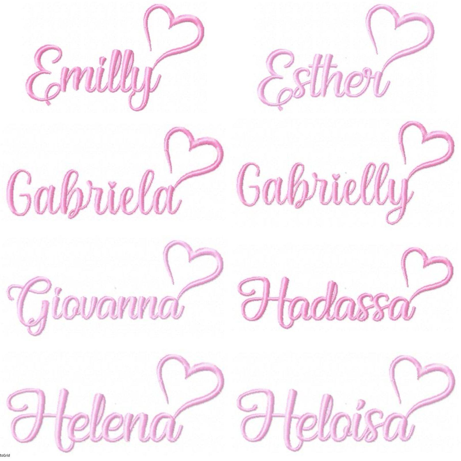 100 Nomes Coração Meninas - Imagem 10