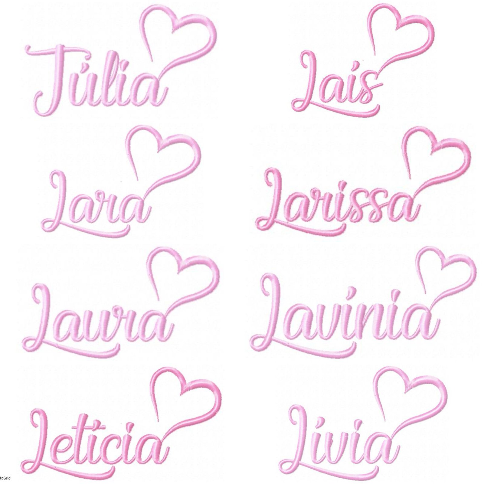 100 Nomes Coração Meninas - Imagem 8