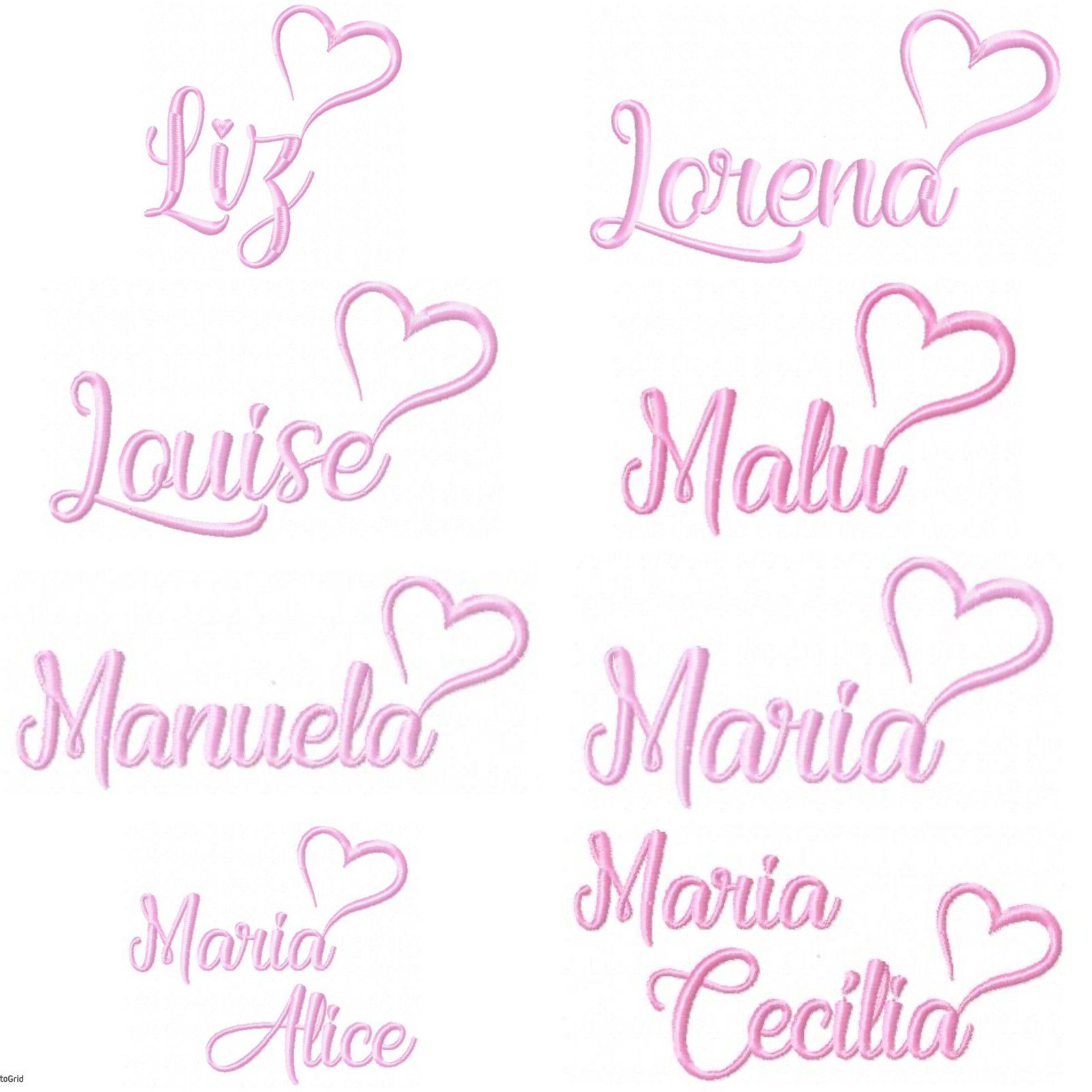 100 Nomes Coração Meninas - Imagem 7