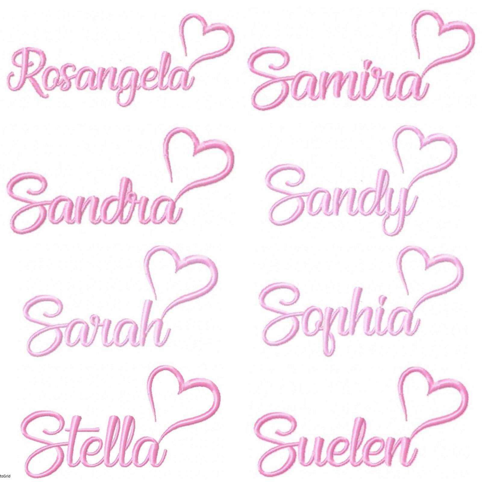 100 Nomes Coração Meninas - Imagem 2