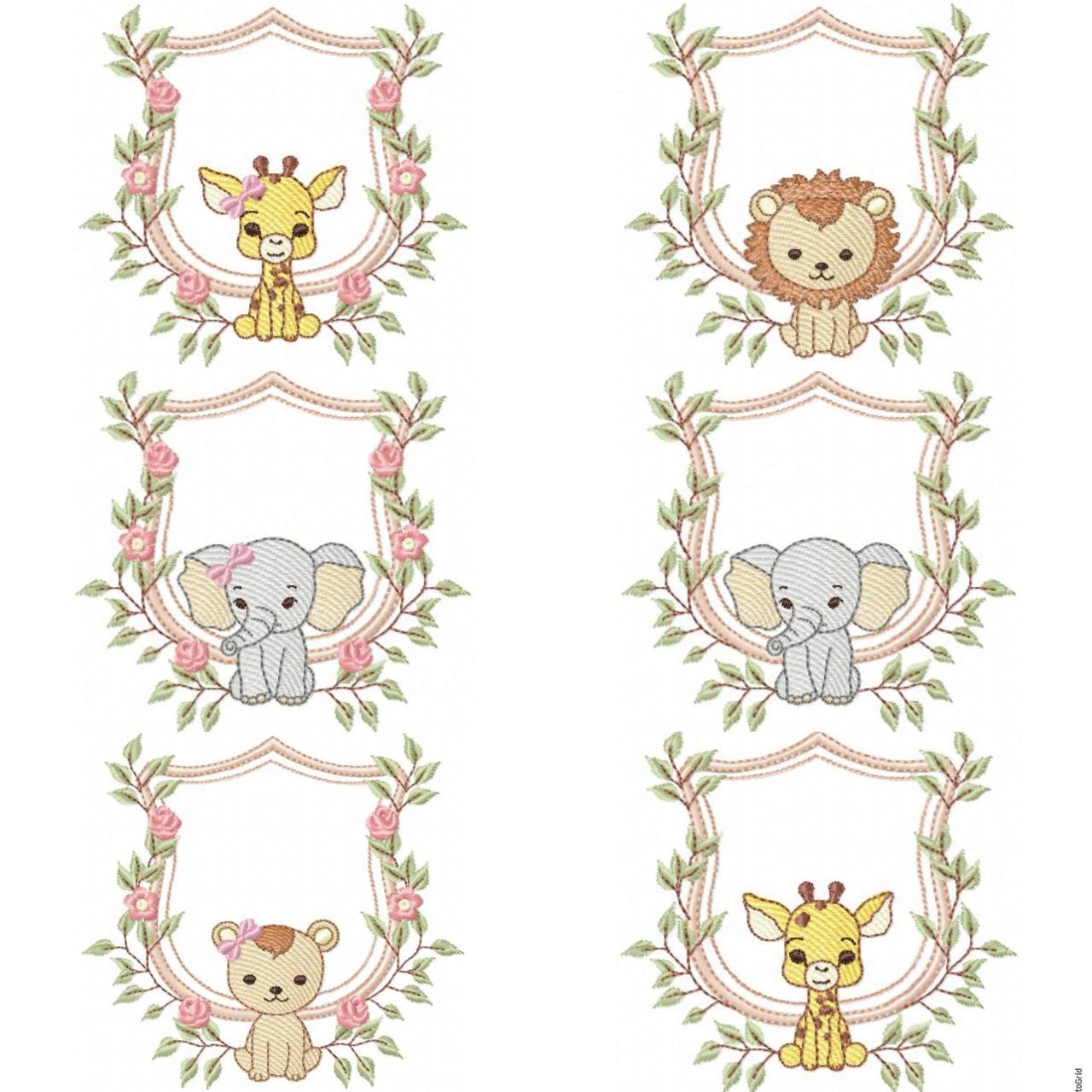 Brasão Safari Menino Menina