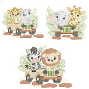 Safari no Carro Menino